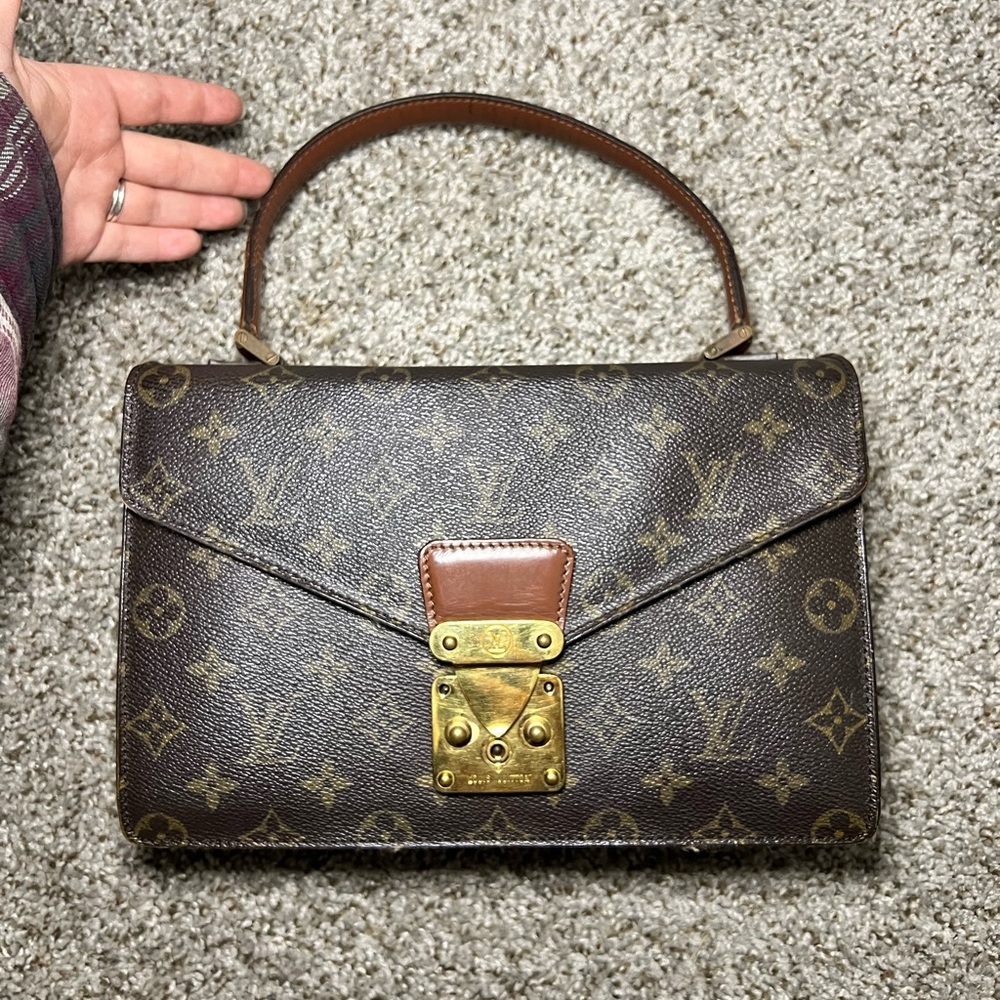 LOUIS VUITTON Monogram Concorde Hand Bag
